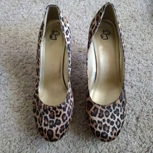Leopard Heels